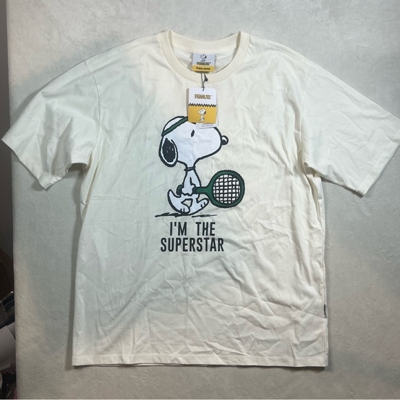 NWT XXL Frank Stone x Peanuts Snoopy Size 100 I’m The SuperStar Rare New Shirt - Picture 1 of 12